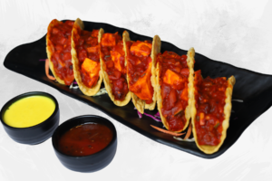 Cheesy Paneer Tacos
