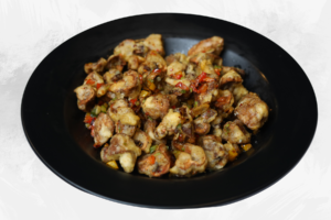 Glazed Salt and Pepper Mushroom